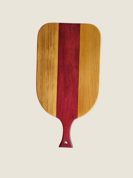 **On Consignment**  Kauri & Purpleheart serving board