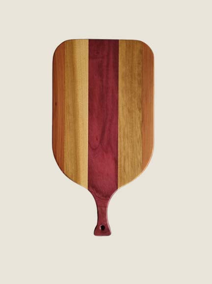 Rimu, Balau & Purpleheart serving board