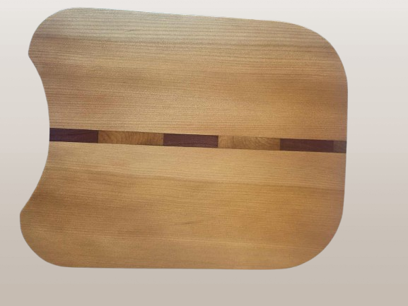 Kauri with Purpleheart and Kauri insert platter