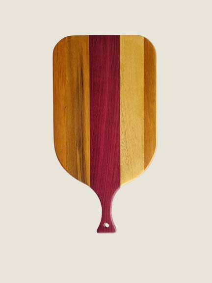 **On Consignment** Rimu, Balau & Purpleheart serving board