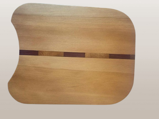 Kauri with Purpleheart and Kauri insert platter