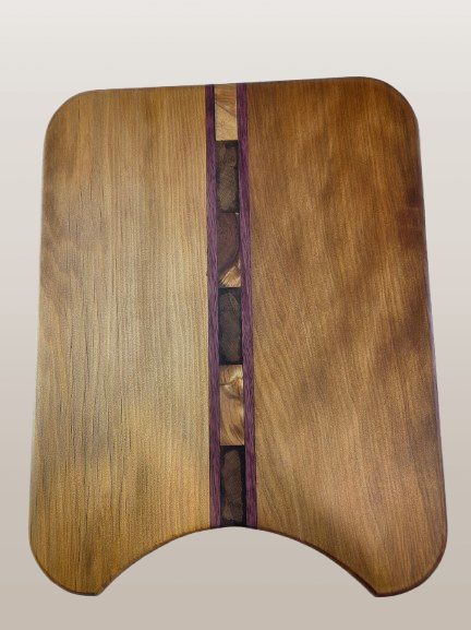 Kauri with Purpleheaert strips and Kauri insert platter