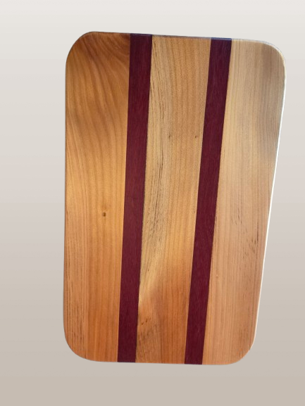 Kauri with Kwila inserts platter